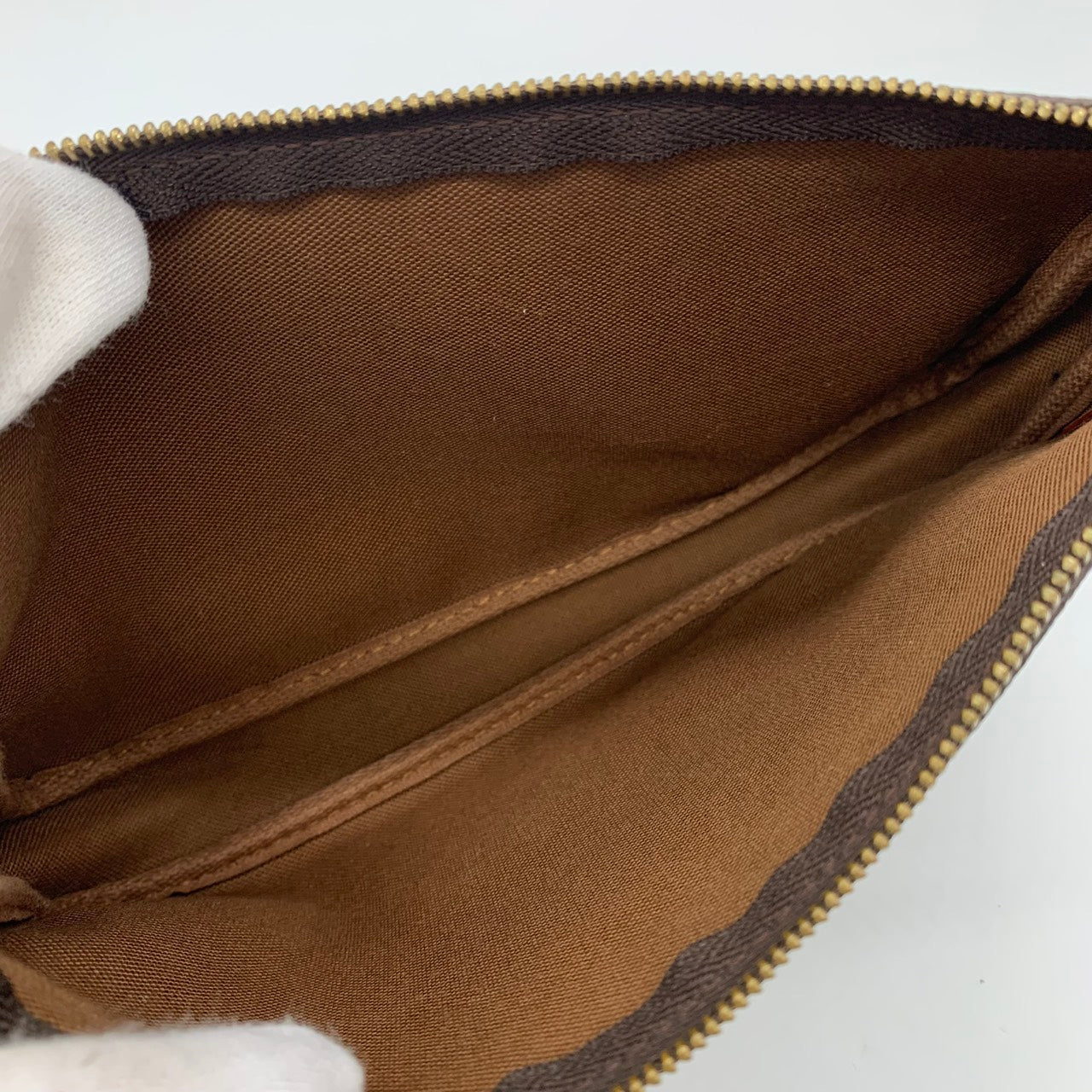 LOUIS VUITTON Graffiti Pochette Accessoires M92191 Pouch Monogram Canvas Brown Khaki Women's