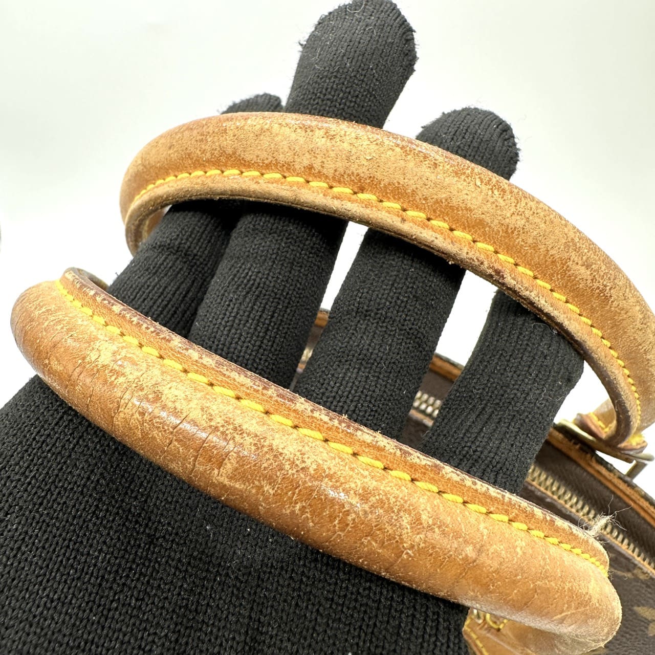 LOUIS VUITTON M51127 Ellipse PM Handbag, Monogram Brown, Women's Vintage