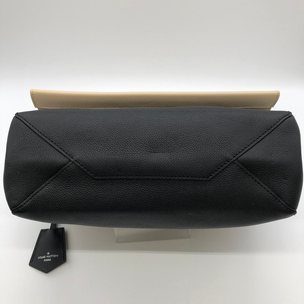 LOUIS VUITTON Lockme 2 M50252 Handbag/Shoulder Bag 2-way Calf Leather Beige/Black Bicolor Women's Fashion PRE-OWNED