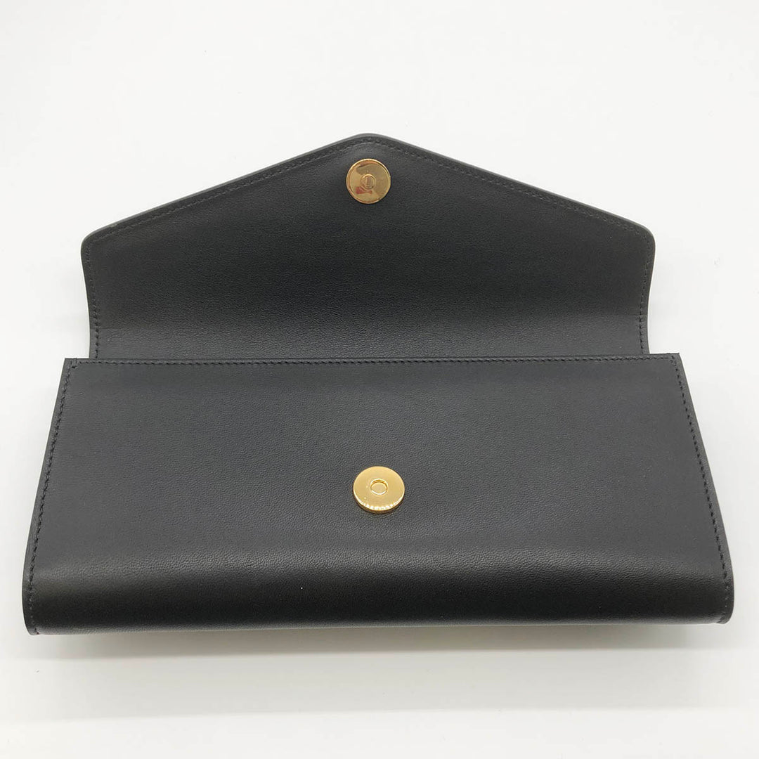 Gucci 576532 Clutch bags Rajah Leather Gold×Black