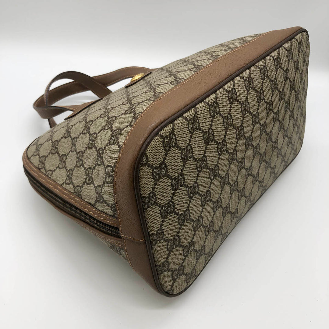 Gucci 000 40 2way Handbags Shoulder bags GG Supreme Beige×Brown