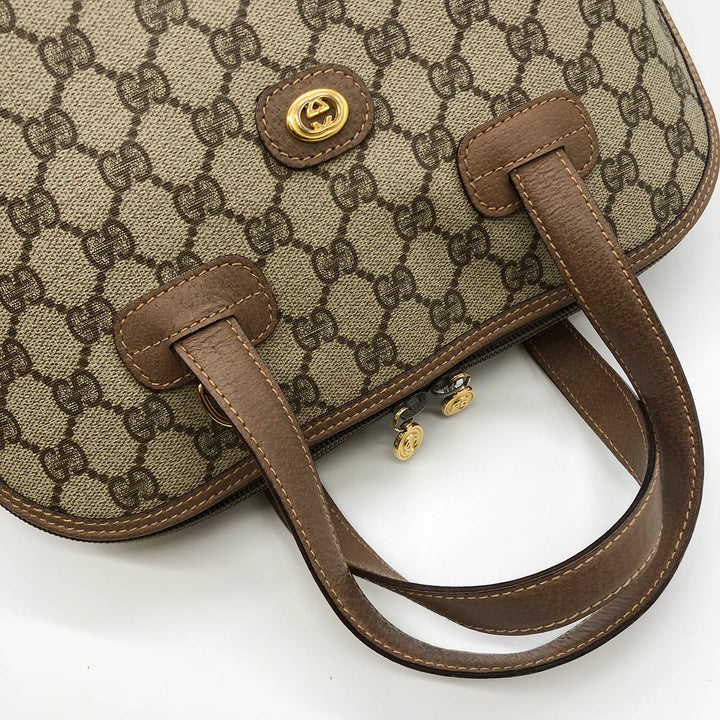 Gucci 000 40 2way Handbags Shoulder bags GG Supreme Beige×Brown