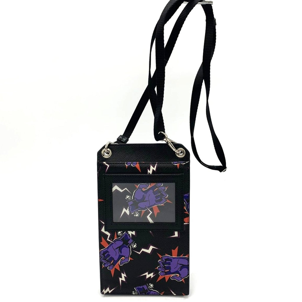 PRADA Frankenstein Sacoche Shoulder Bag in Black Leather for Men and Women