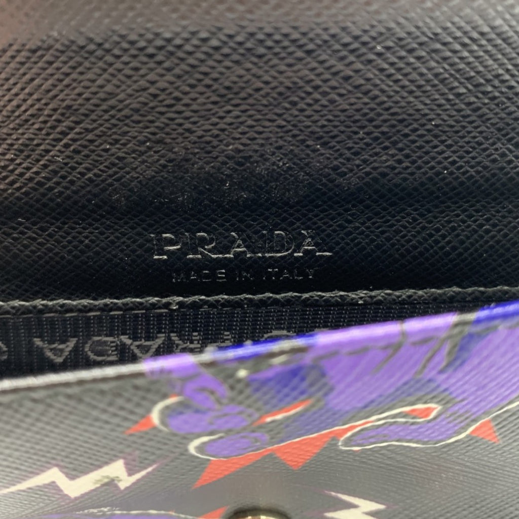 PRADA Frankenstein Sacoche Shoulder Bag in Black Leather for Men and Women