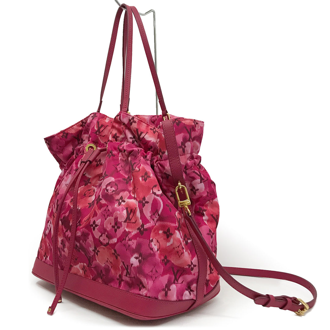 LV M94313/Noe Full MM Ikat Flower Violet/pink