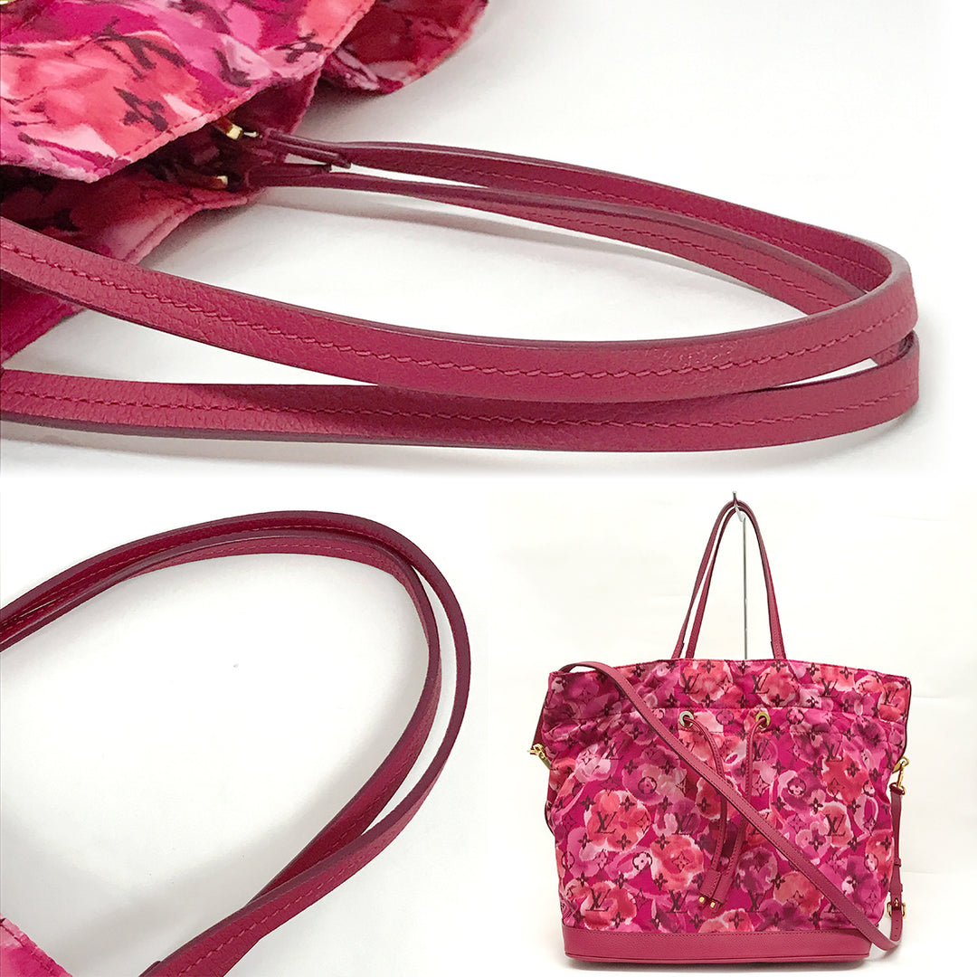 LV M94313/Noe Full MM Ikat Flower Violet/pink