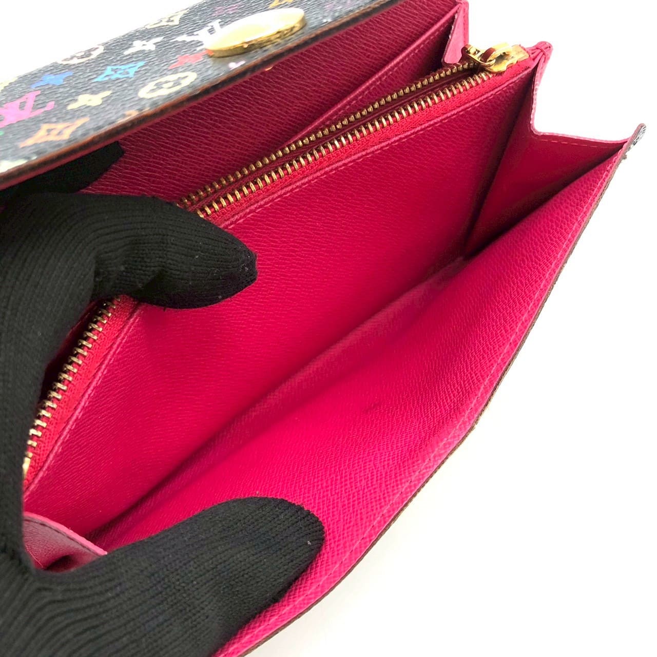 LOUIS VUITTON M93747 Portefeuille Sarah Long Wallet Monogram Multicolor Women's