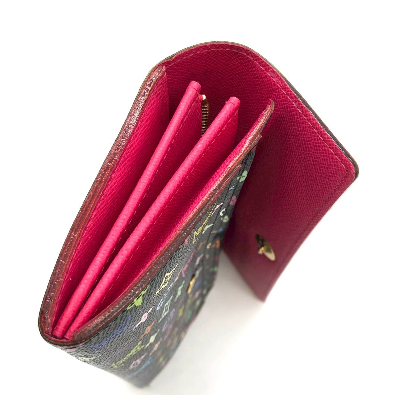 LOUIS VUITTON M93747 Portefeuille Sarah Long Wallet Monogram Multicolor Women's