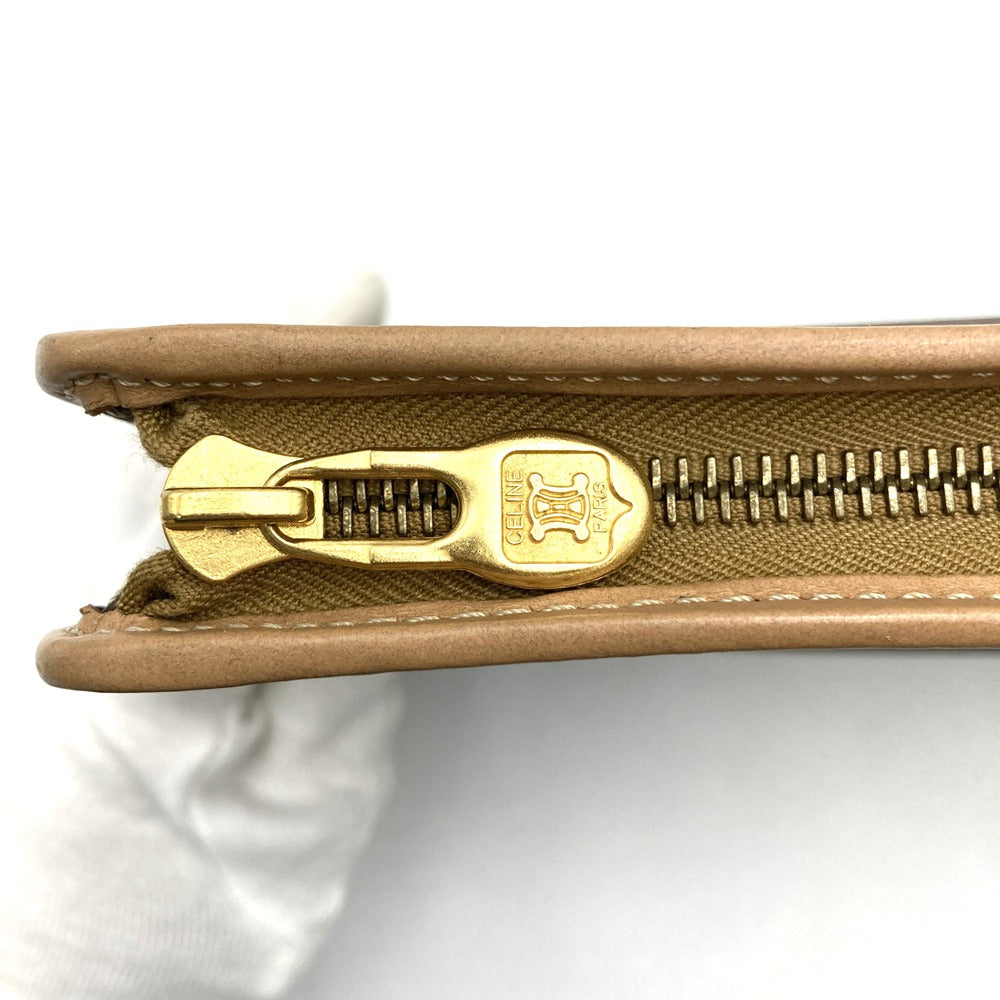 Excellent condition CELINE Macadam clutch bag, second bag, pouch, brown PVC, women's/men's fashion, M13 USED