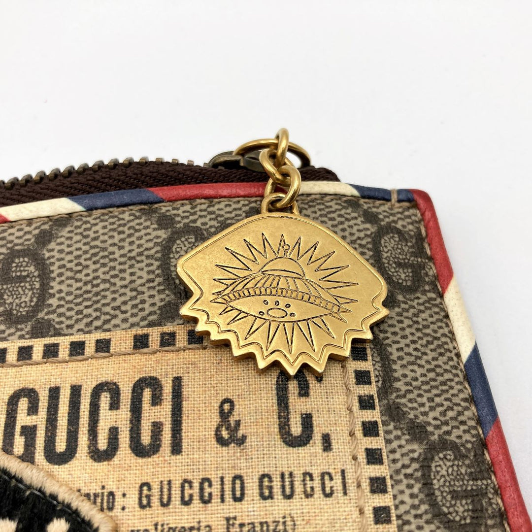 Gucci GG Supreme Courier Clutch bags PVC Multi-color