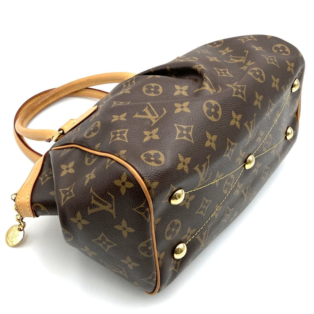 LOUIS VUITTON Tivoli PM Handbag, Monogram Canvas, Brown, M40143, Women's Fashion PRE-OWNED
