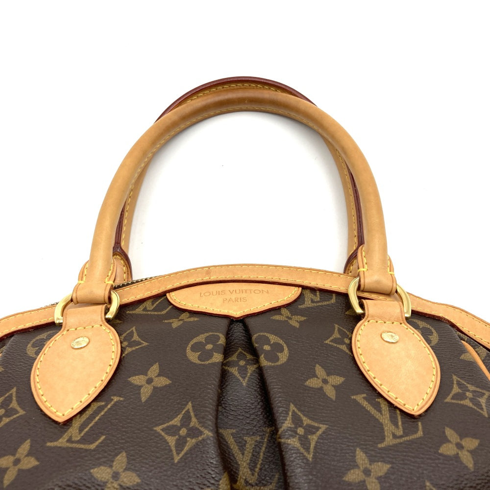 LOUIS VUITTON Tivoli PM Handbag, Monogram Canvas, Brown, M40143, Women's Fashion PRE-OWNED