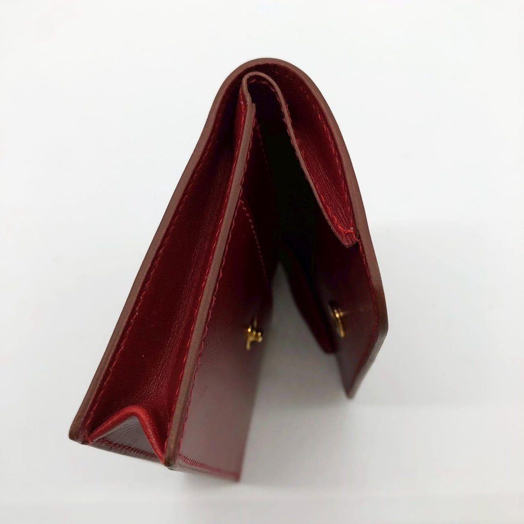 HERMES Hermes Sellier Coin Case, Small Coin Purse, Card Case, Leather, Red, Women's, Men's, Brand, Gift, PRE-OWNED