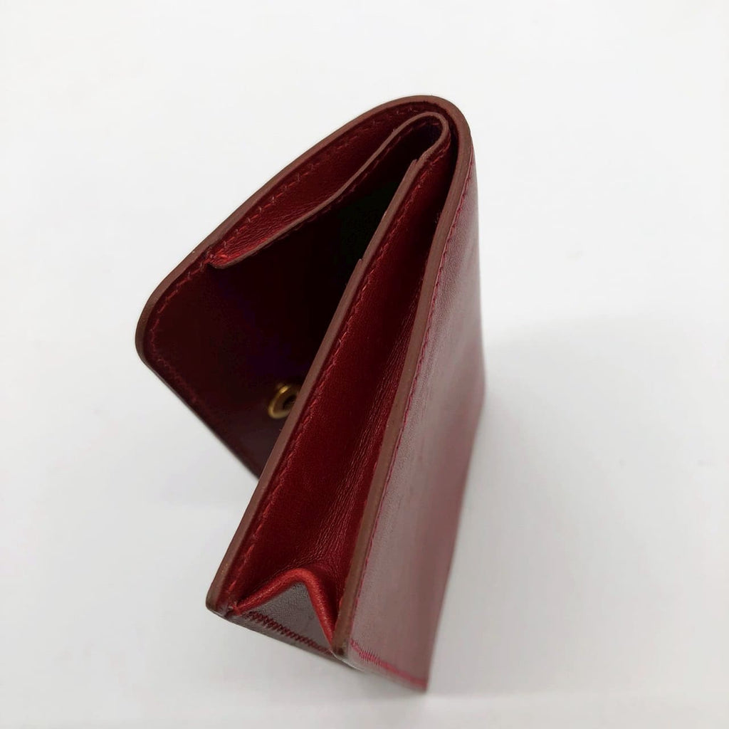HERMES Hermes Sellier Coin Case, Small Coin Purse, Card Case, Leather, Red, Women's, Men's, Brand, Gift, PRE-OWNED