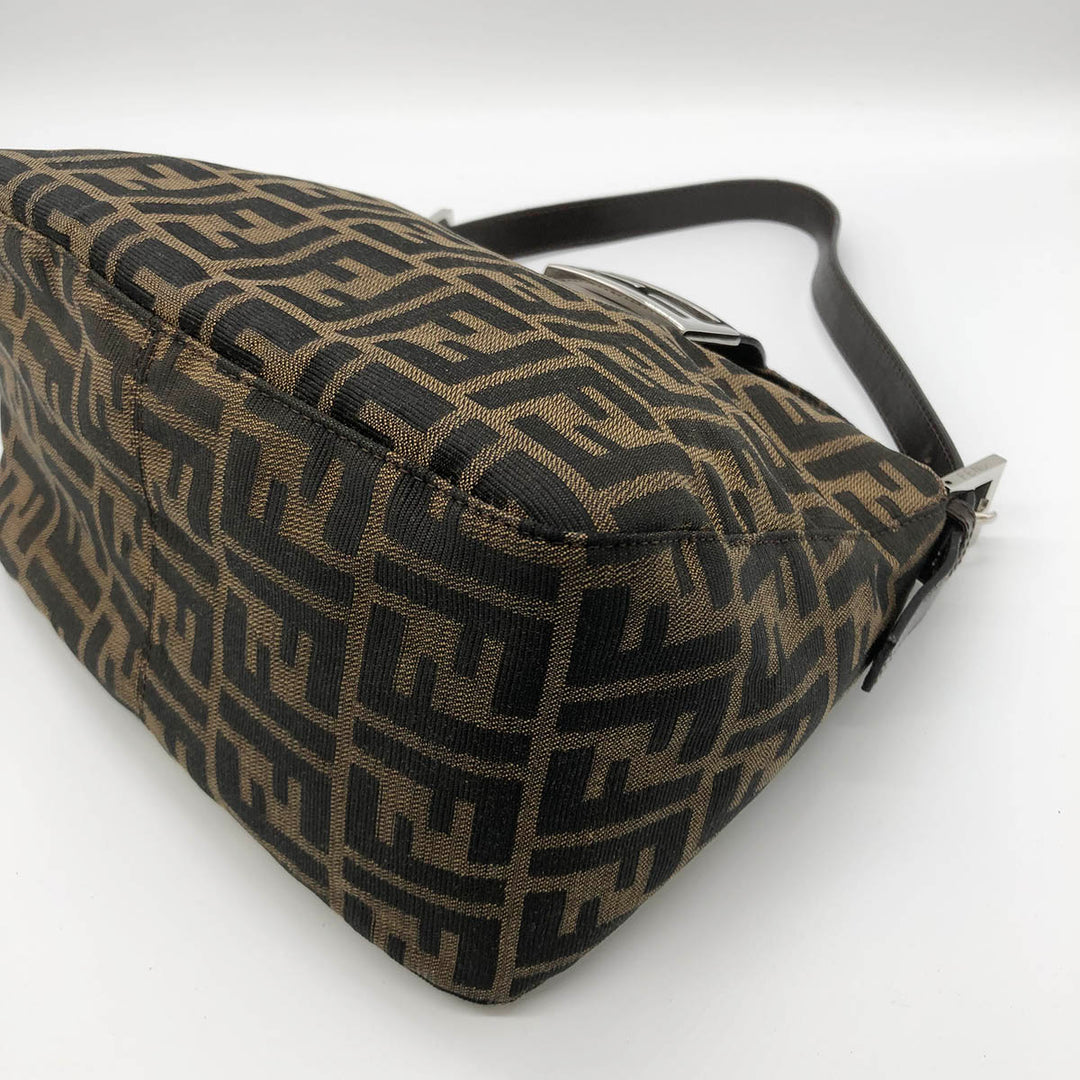 Fendi Handbags Zucca Canvas Brown