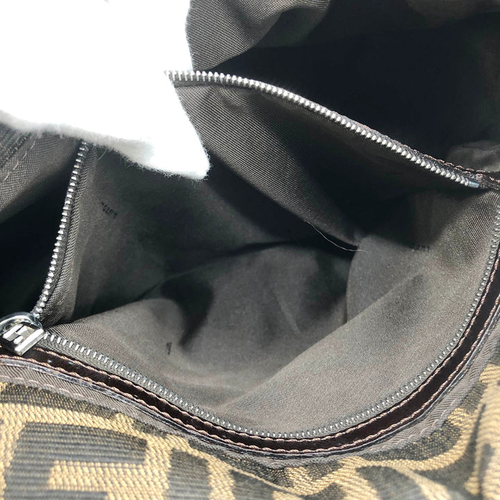 Fendi Handbags Zucca Canvas Brown
