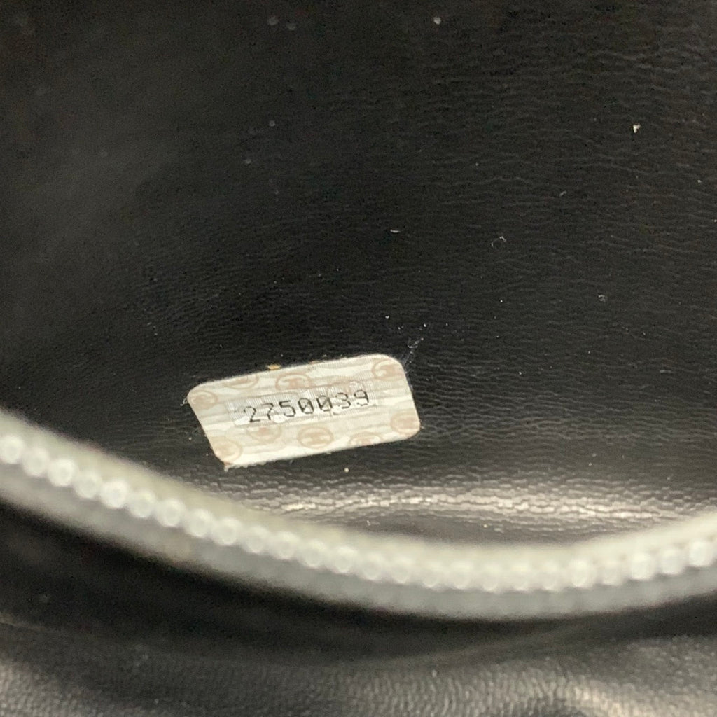 CHANEL Triple Coco Mark Leather Waist Bag, Black, Women's