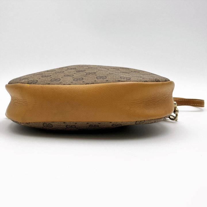 Gucci 007-400 Shoulder Bag Micro GG PVC Beige