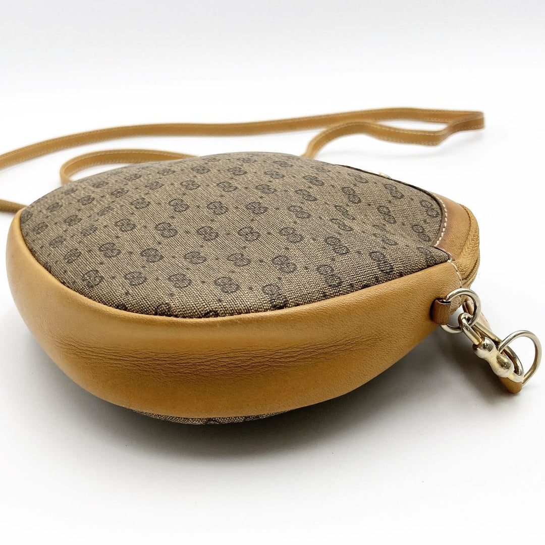 Gucci 007-400 Shoulder Bag Micro GG PVC Beige
