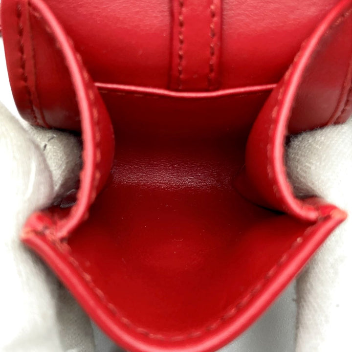 Prada Shoulder bags Pouch Leather Red