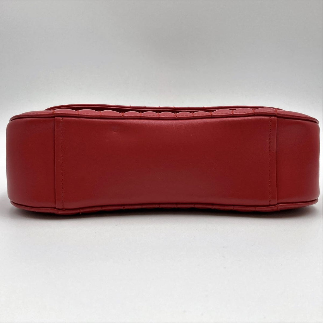 Prada Shoulder bags Pouch Leather Red