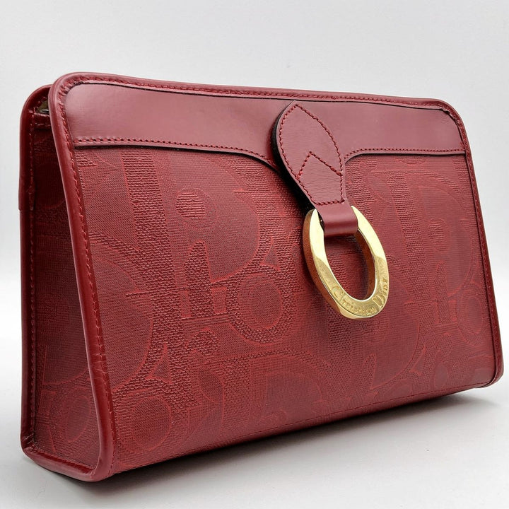 Dior Clutch bags PVC Red Red
