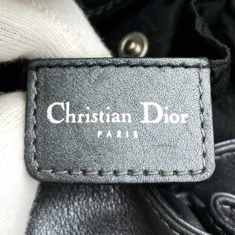 Christian Dior Marispearl Handbag in Grey Leather for Women