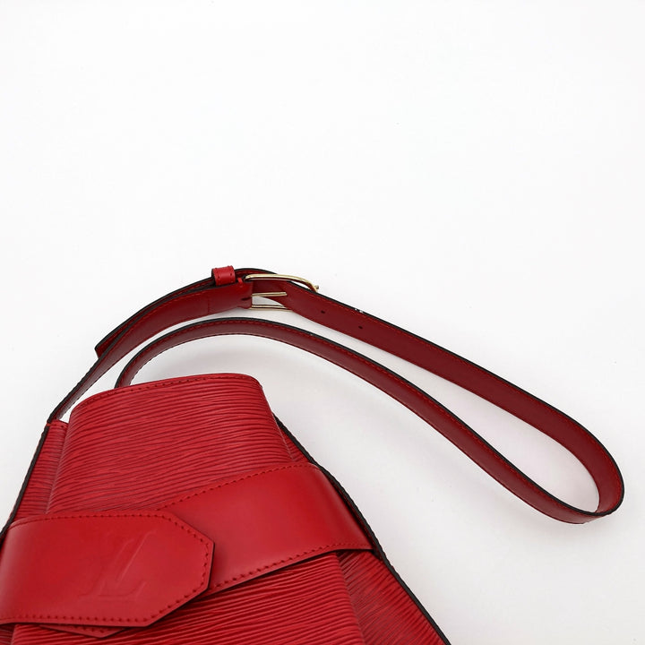 LV Vuitton M80207/Sac de Paul PM Epi Castilian Red/Red