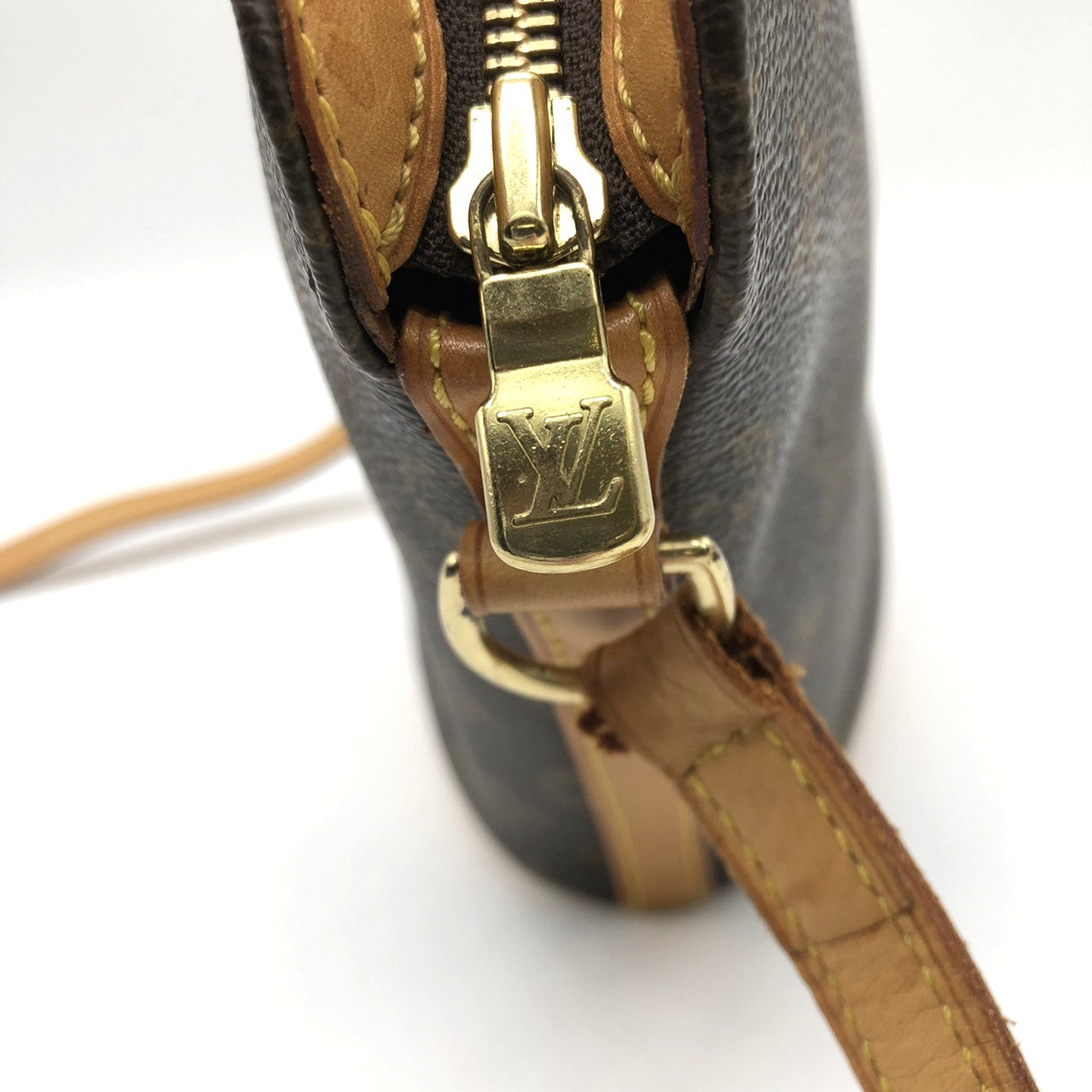 LOUIS VUITTON M51290 Druot Shoulder Bag Monogram Brown Women's Men's Vintage USED Fashion