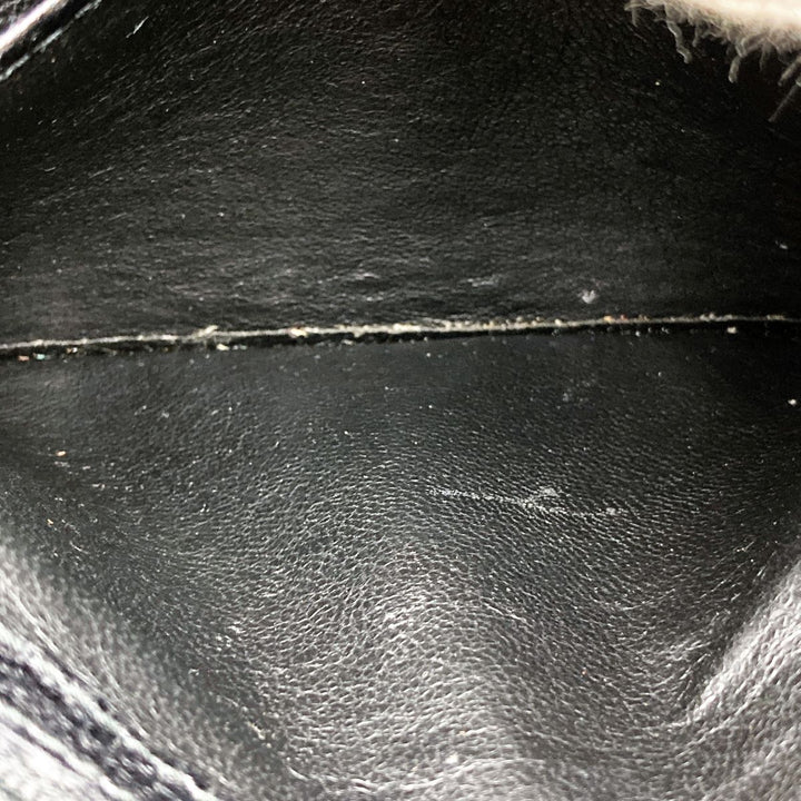 Gucci 000 2046 Bamboo Handbags Leather Black