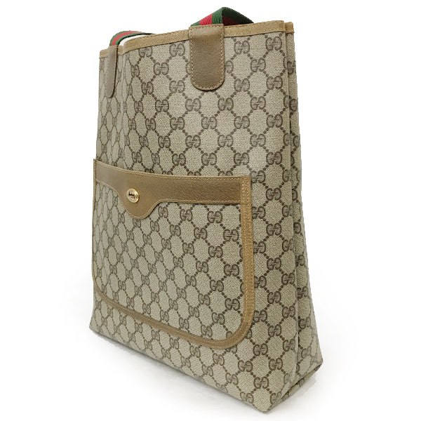 GUCCI [Gucci] 56-02 Sherry Tote Bag GG Supreme Canvas/GGPVC Women