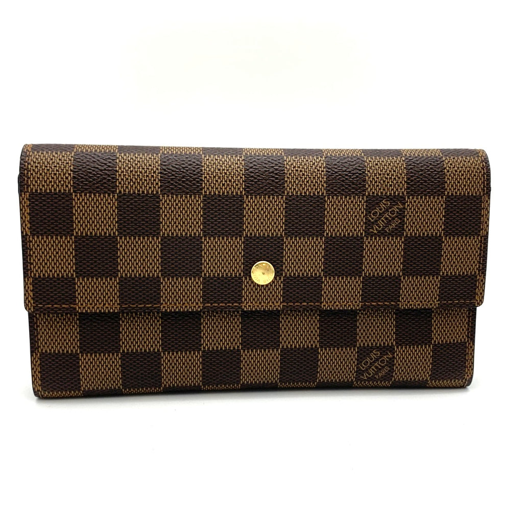 LOUIS VUITTON N61215 Bifold Wallet Monogram Canvas Brown for Men and Women