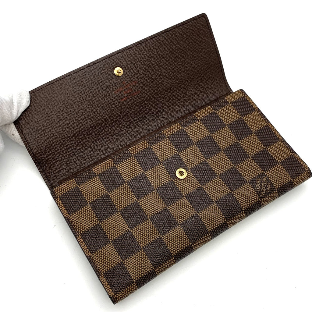LOUIS VUITTON N61215 Bifold Wallet Monogram Canvas Brown for Men and Women