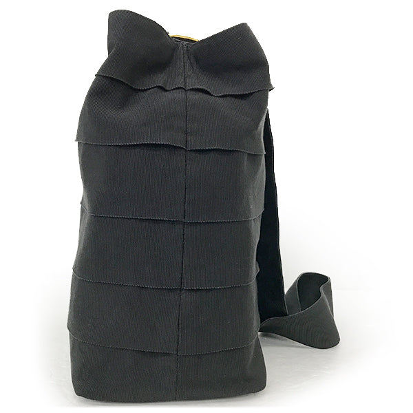 Salvatore Ferragamo [Ferragamo] Vara shoulder bag, canvas and leather, women