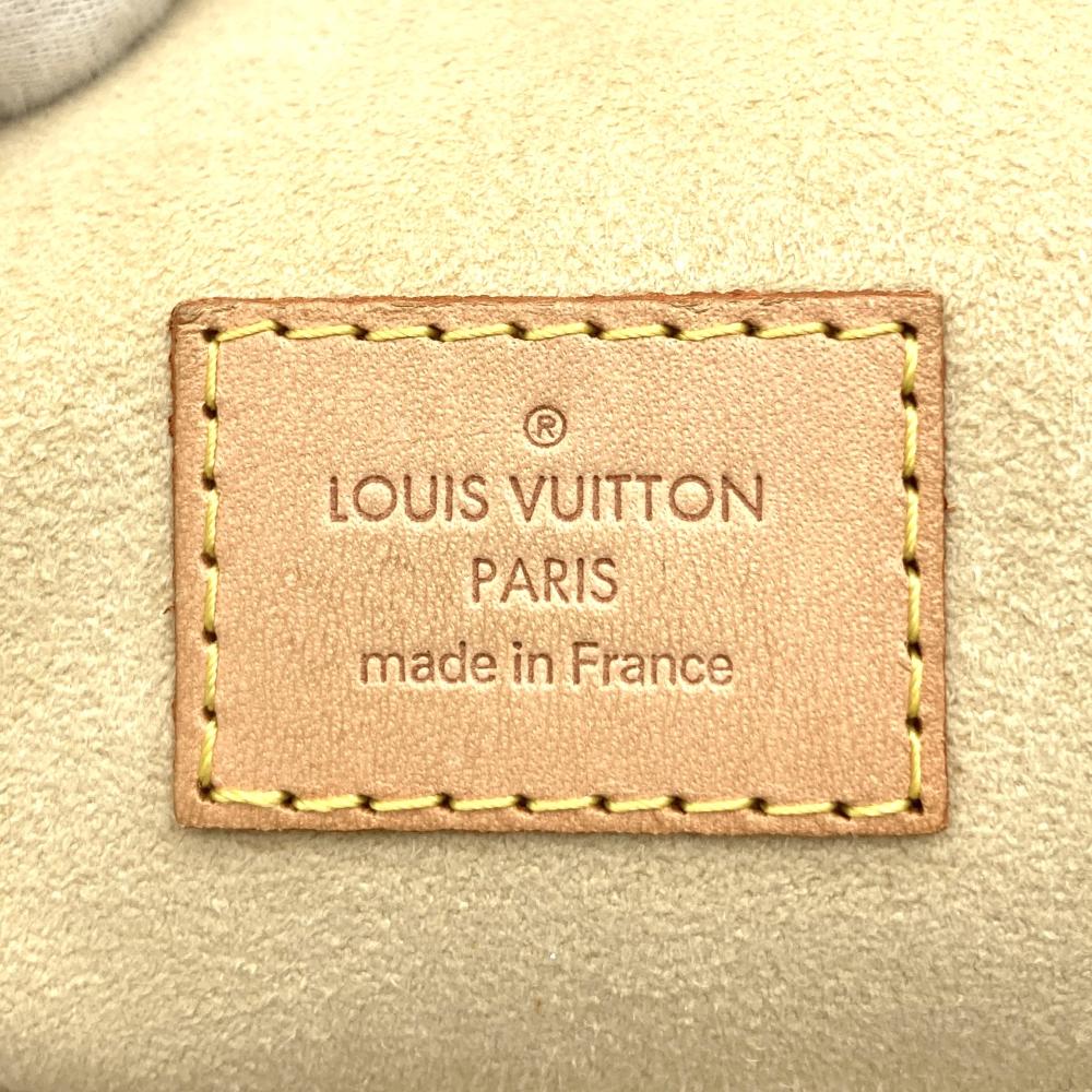 LOUIS VUITTON Manhattan GM Handbag, Monogram Canvas, Brown, M40025 PRE-OWNED