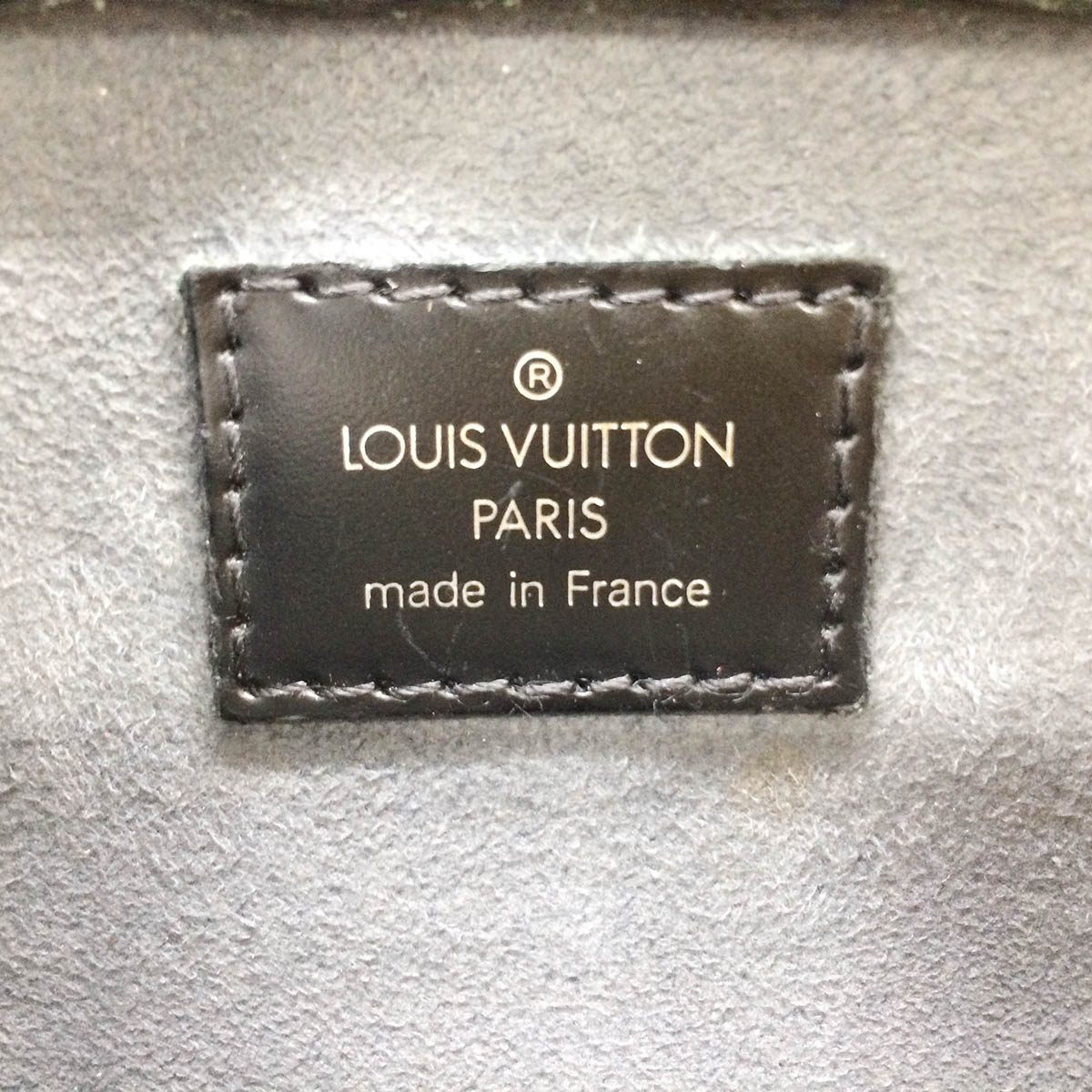 Louis Vuitton M52772 Pont Neuf Epi Handbag in Black with Silver Hardware