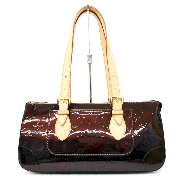Louis Vuitton M93510 Rosewood Avenue Shoulder Bag/Handbag in Amaranth and Bordeaux Monogram Vernis for Women