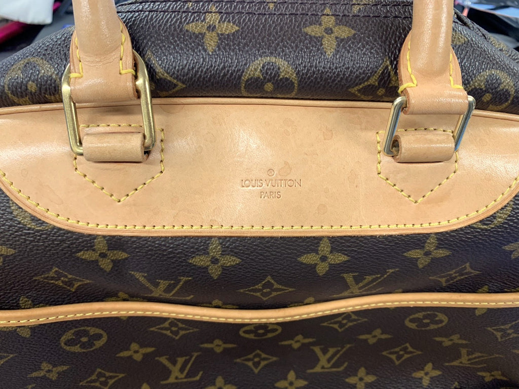 ルイ・ヴィトン M47270/ドーヴィル ハンドバッグ ブラウン モノグラムキャンバス LV【中古品】