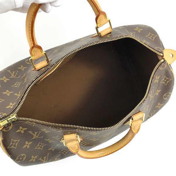 Louis Vuitton M41524/Speedy 35 (old) Handbag Brown Monogram LV