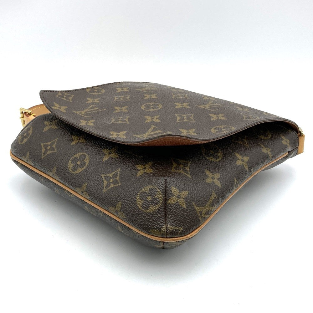 Louis Vuitton M51258 Musette Salsa Short Crossbody Shoulder Bag in Brown Monogram Canvas