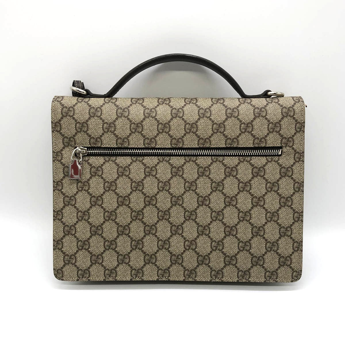 Gucci 223650 Clutch Bag/Handbag GG Supreme Beige