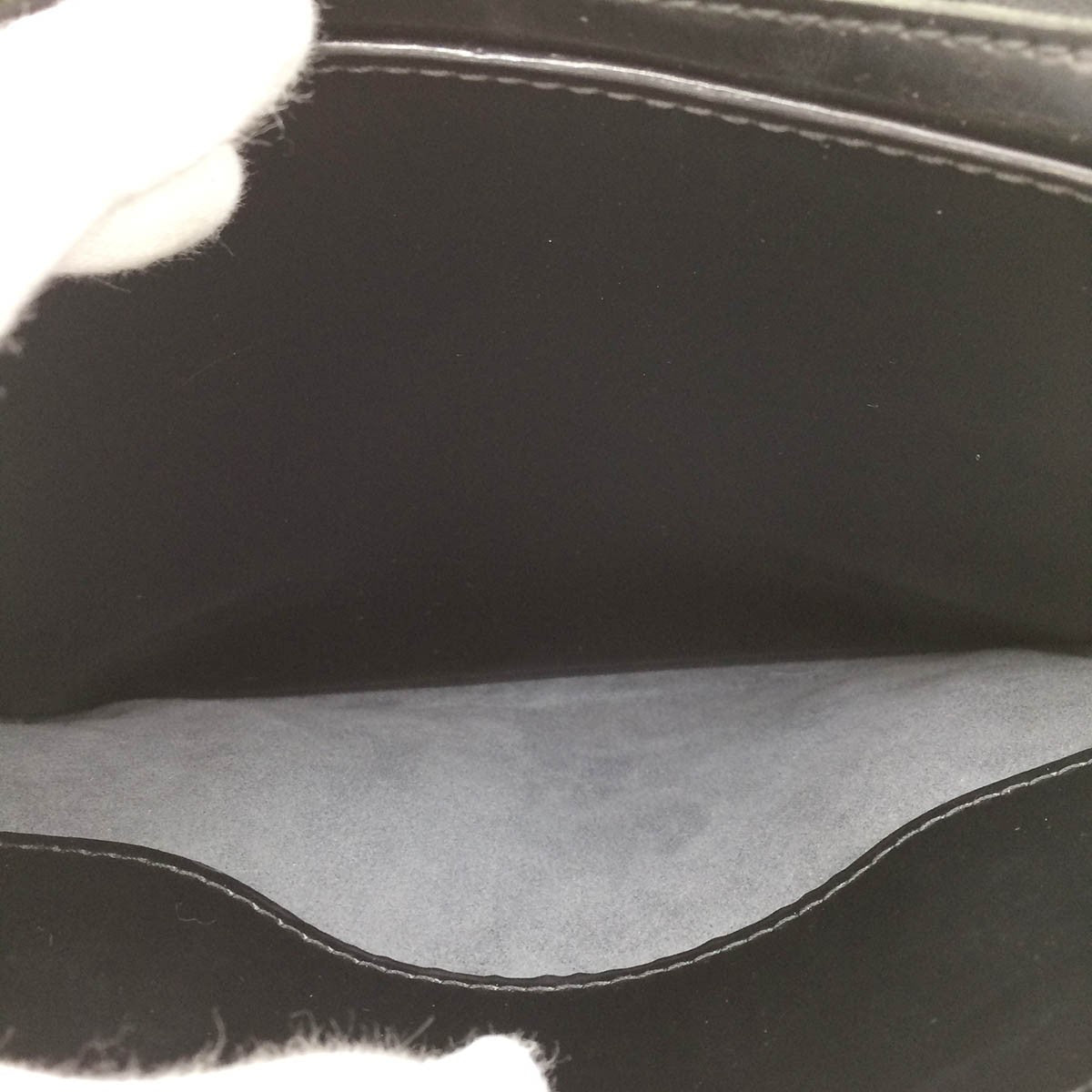 Louis Vuitton M52772 Pont Neuf Epi Handbag in Black with Silver Hardware