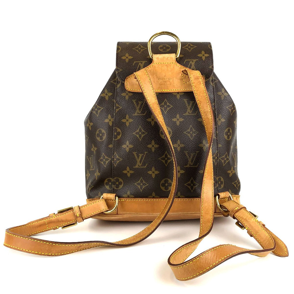 Pre-owned Louis Vuitton M51136/Montsouris MM Monogram Backpack/Daypack