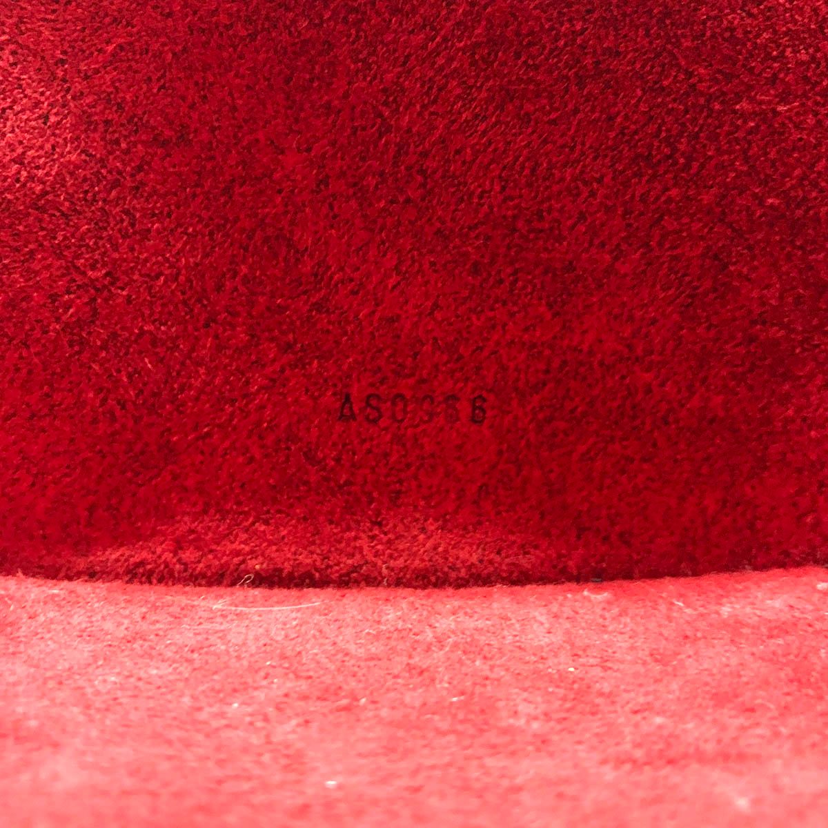 Louis Vuitton M48037 Cannes Epi Vanity Bag in Castilian Red