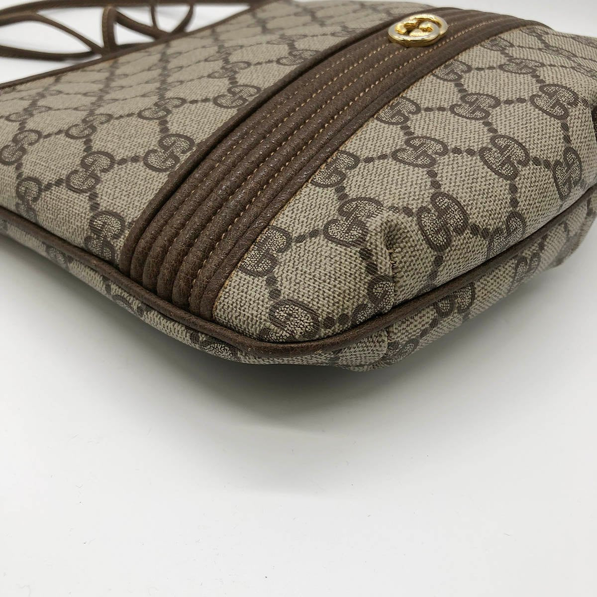 Gucci 30.01 Shoulder Bag, Old Gucci GG Supreme, Vintage, Beige